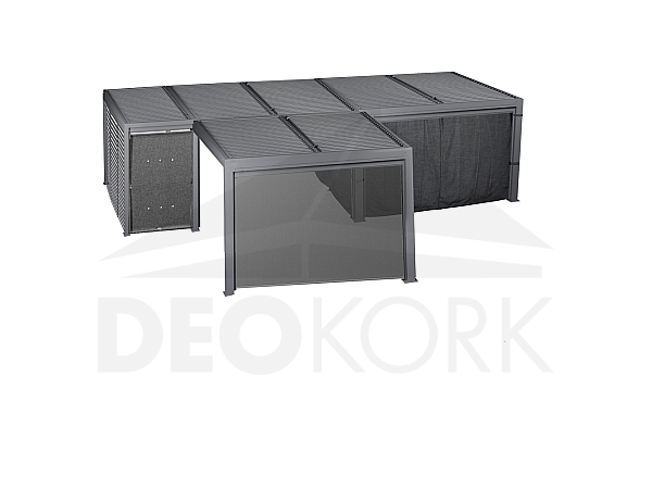 Modularna aluminijska sjenica NORDIC