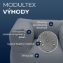 MODULTEX tekstilni modularni set za 2 osobe (siv)