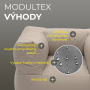 MODULTEX tekstilni modularni set za 7-8 osoba (cappuccino)